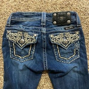 Girls size 8 miss me jeans. Excellent condition.